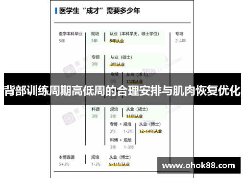 背部训练周期高低周的合理安排与肌肉恢复优化